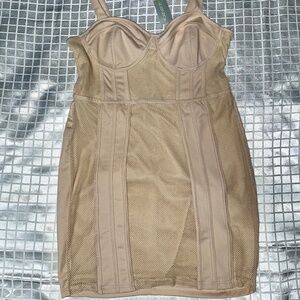 Nude dress
